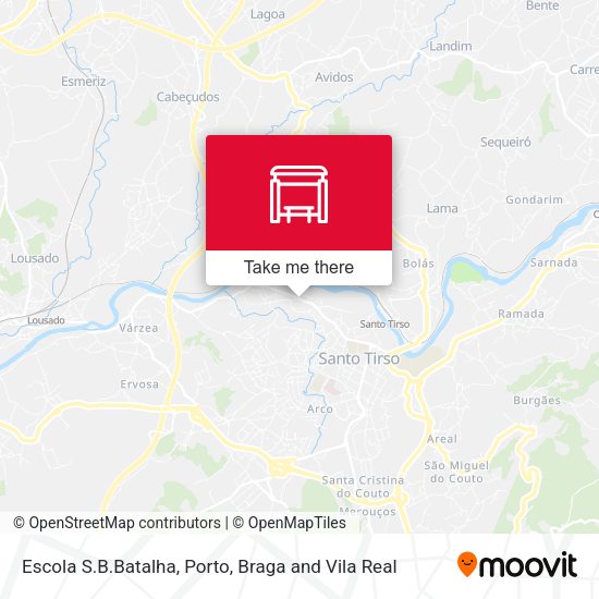 Escola S.B.Batalha mapa