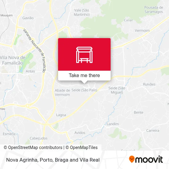 Nova Agrinha map