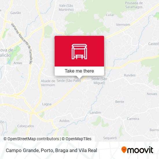 Campo Grande map