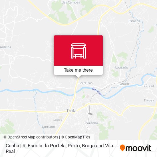 R. Escola da Portela | Cunha map