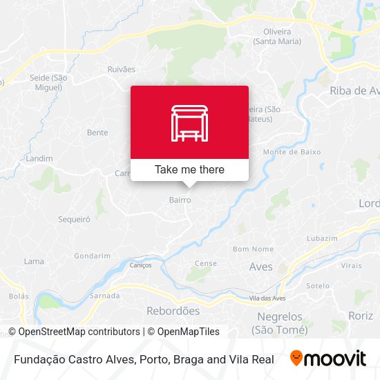 Fundação Castro Alves map