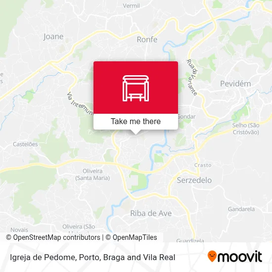 Igreja de Pedome map
