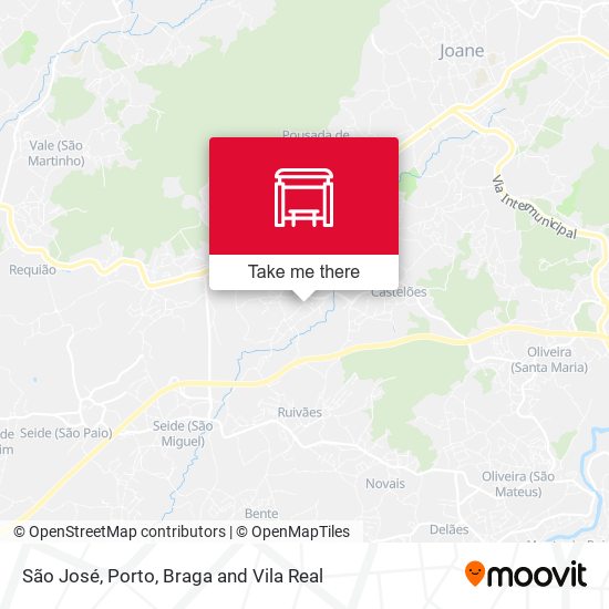 São José mapa