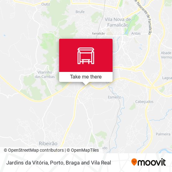 Jardins da Vitória mapa