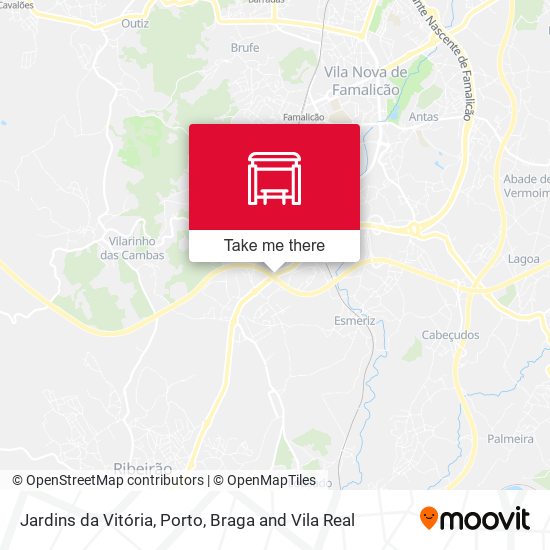 Jardins da Vitória mapa