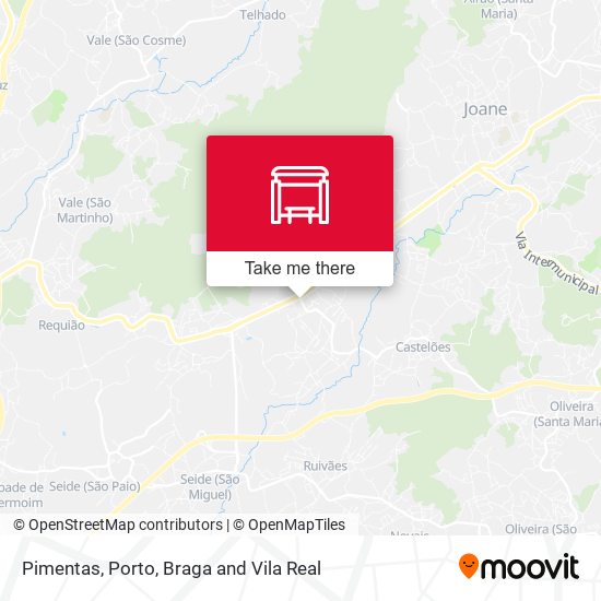 Pimentas map