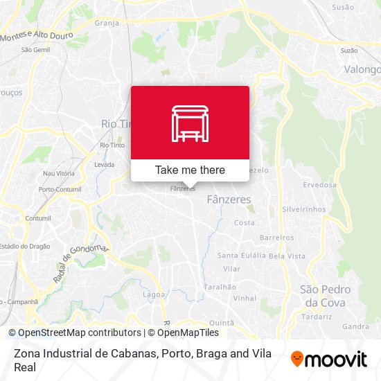 Zona Industrial de Cabanas map