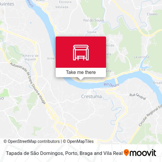 Tapada de São Domingos map