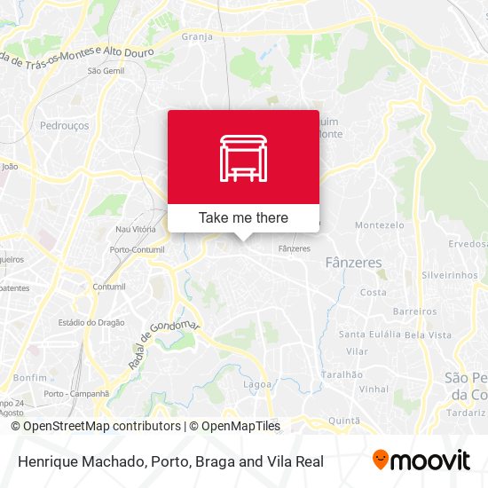 Henrique Machado mapa