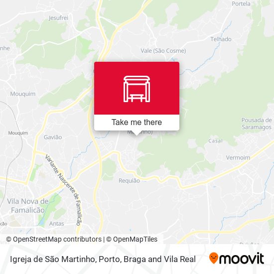 Igreja de São Martinho map