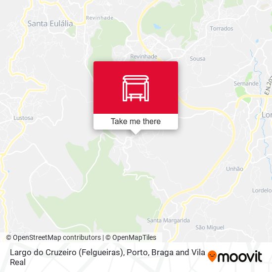 Largo do Cruzeiro (Felgueiras) map