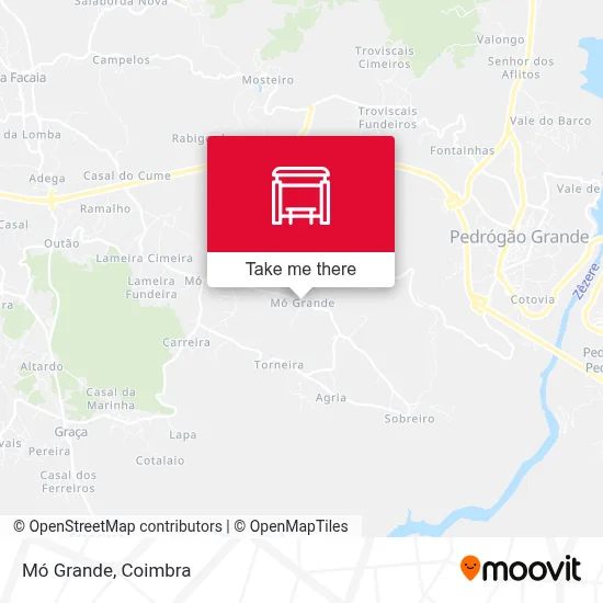 Mó Grande map
