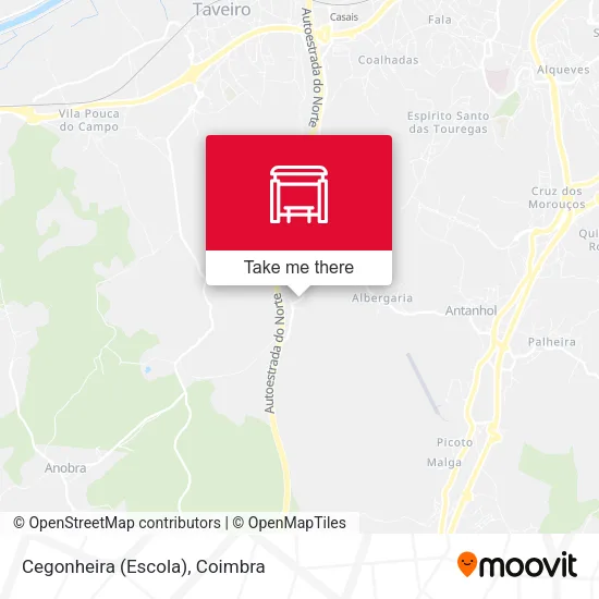 Cegonheira (Escola) map