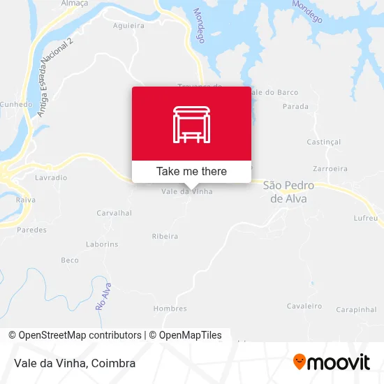Vale da Vinha map