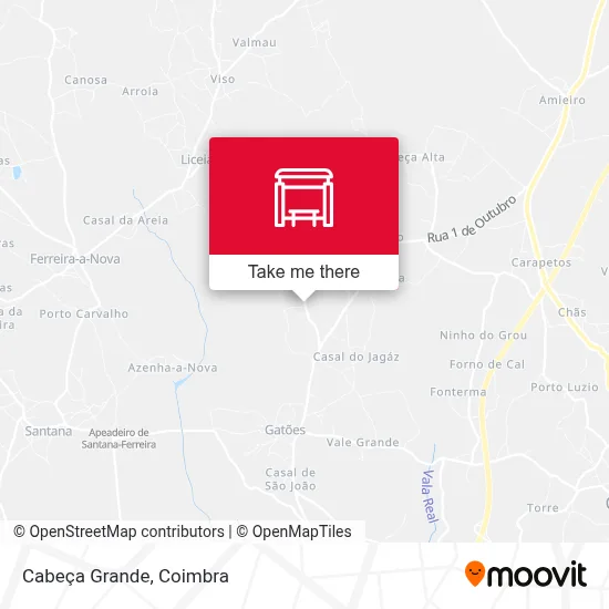 Cabeça Grande map