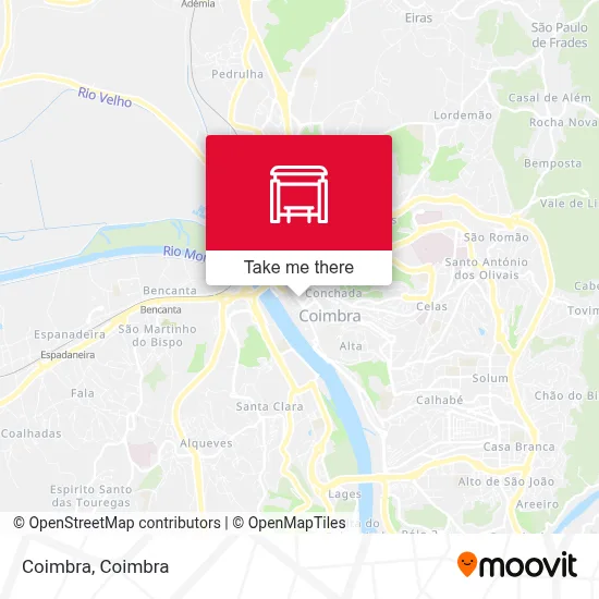 Coimbra map