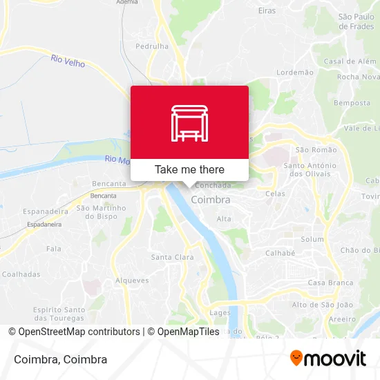 Coimbra map