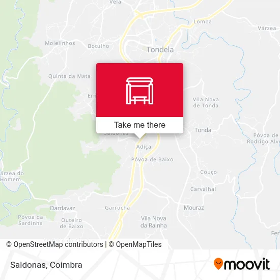 Saldonas map