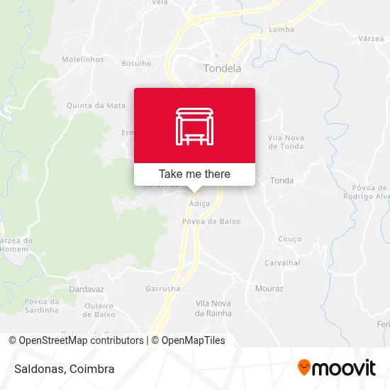 Saldonas map