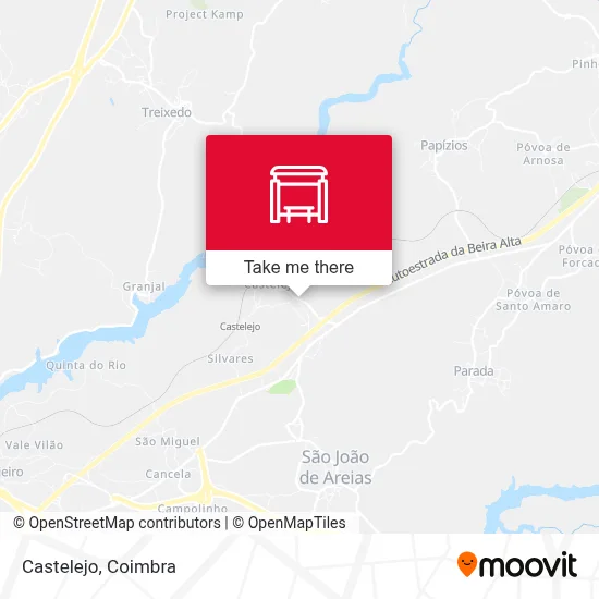 Castelejo map