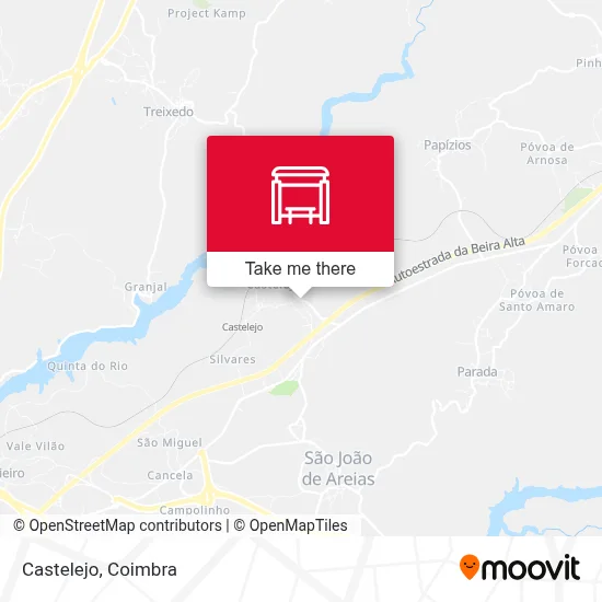 Castelejo map