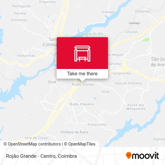 Rojão Grande - Centro map