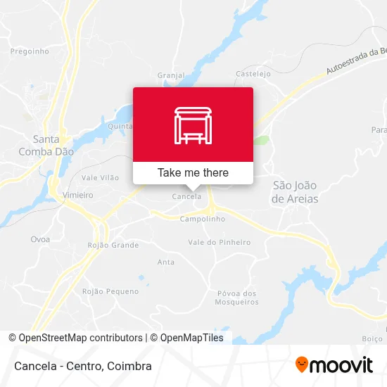 Cancela - Centro map