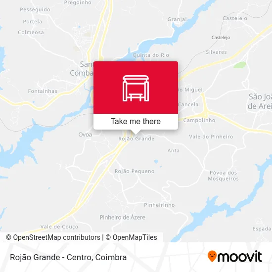 Rojão Grande - Centro map