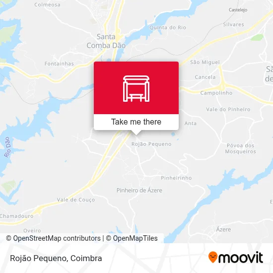 Rojão Pequeno map