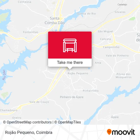 Rojão Pequeno map
