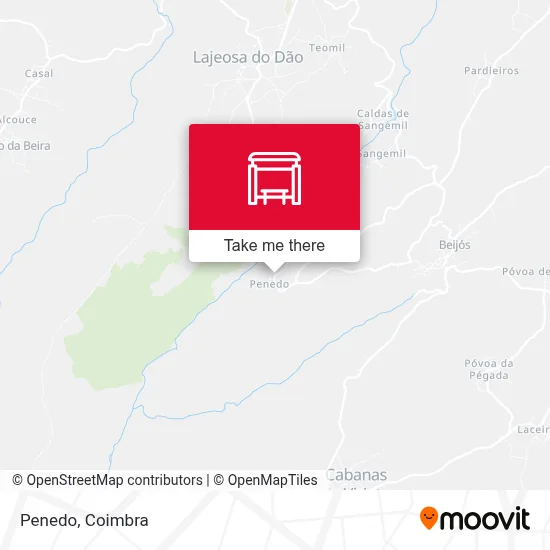 Penedo map
