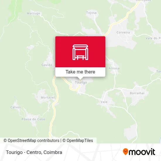 Tourigo - Centro map