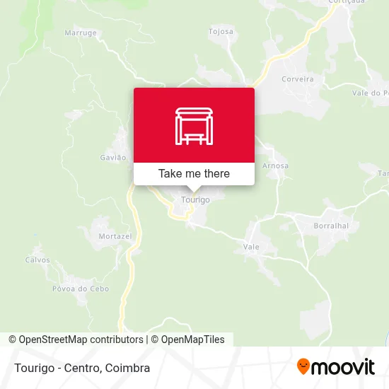Tourigo - Centro map