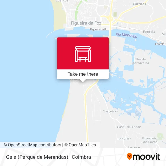 Gala (Parque de Merendas) map