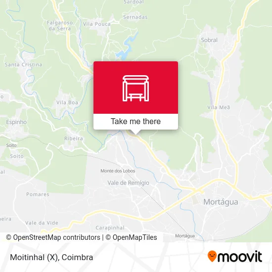 Moitinhal (X) map