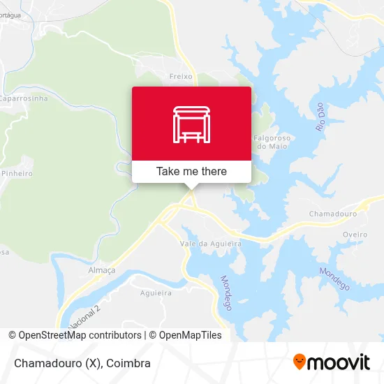 Chamadouro (X) map