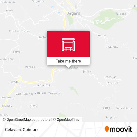 Celavisa map
