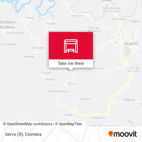 Servo (X) map