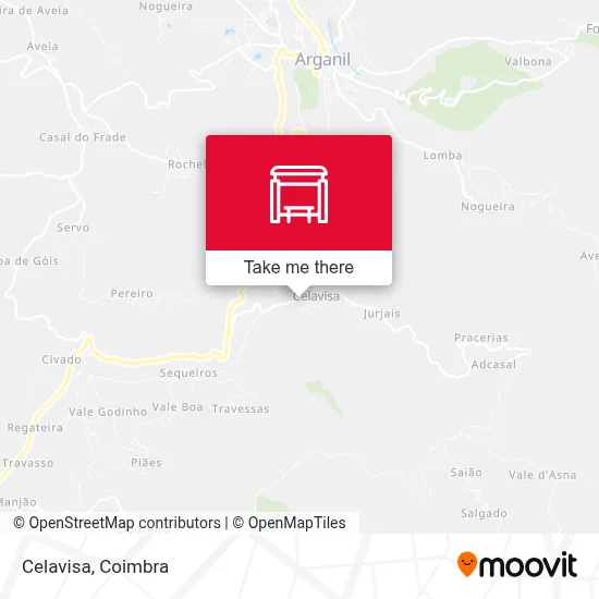 Celavisa map