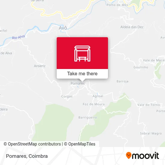 Pomares map