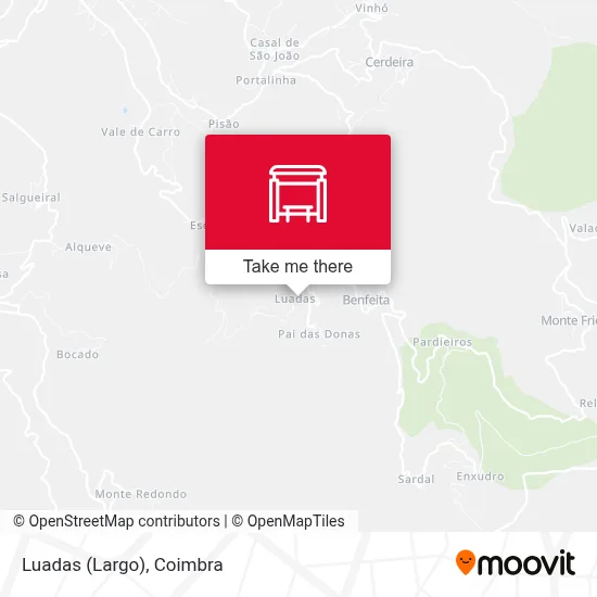Luadas (Largo) map
