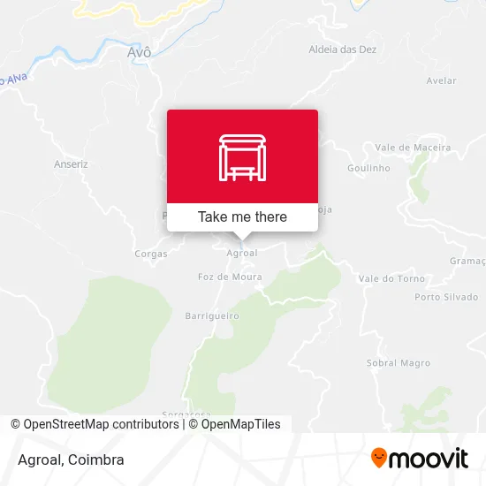 Agroal map