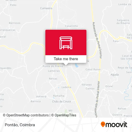 Pontão map