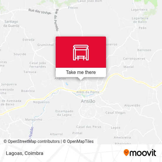 Lagoas map