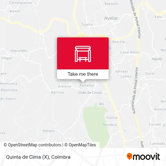 Quinta de Cima (X) map
