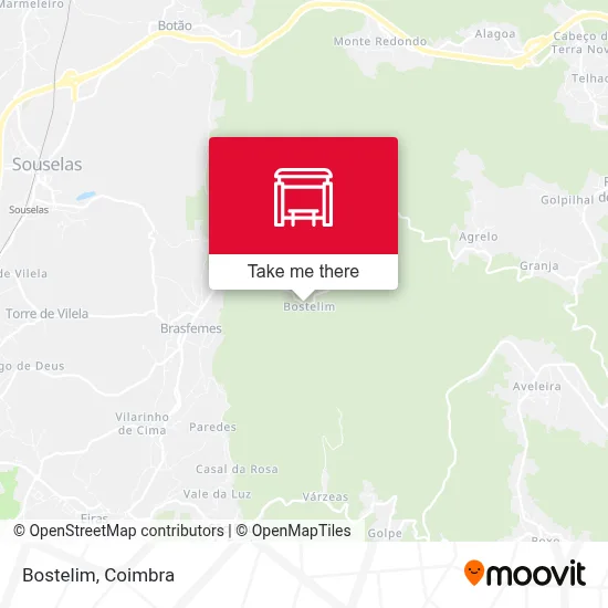 Bostelim map