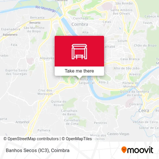 Banhos Secos (IC3) map