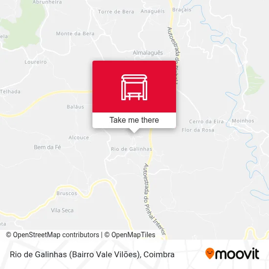 Rio de Galinhas (Bairro Vale Vilões) map