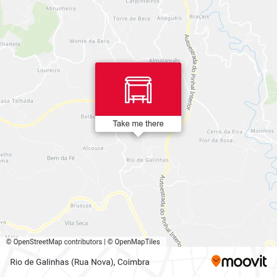 Rio de Galinhas (Rua Nova) map