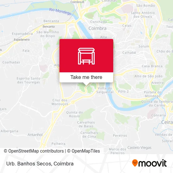Urb. Banhos Secos map